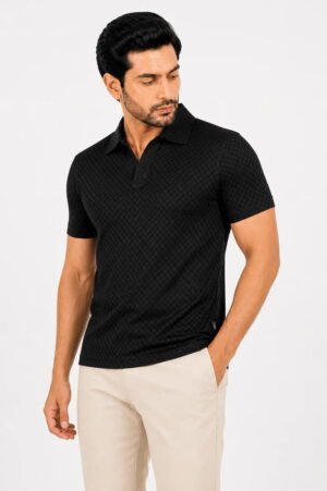 Black Polo Shirt - ActiveFlex